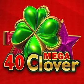 40 Mega Clover logo – Slots by Amusnet Interactive at Scooore Casino