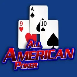 Table Games logo of All American Poker from RTG (Reel Time Gaming) at Scooore Casino