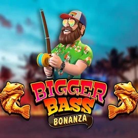 Bigger Bass Bonanza game by Pragmatic Play – logo hosted on Scooore Casino