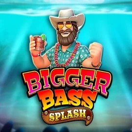 Bigger Bass Splash logo by Pragmatic Play at Scooore Casino