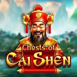 Slots logo of Chests of Cai Shen from Pragmatic Play at Scooore Casino