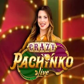 Crazy Pachinko slot visual from Evolution available on scooorecasino-be.com