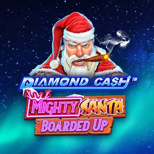Play the Diamond Cash Mighty Santa Boarded Up slot by Greentube on Scooore Casino