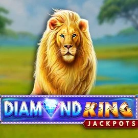 Diamond King Jackpots casino game by SpinPlay Games – featured logo at Scooore Casino