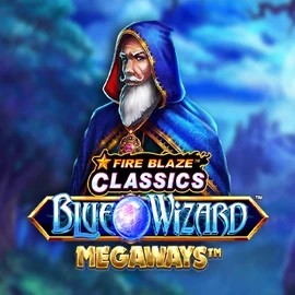 Fire Blaze Blue Wizard Megaways – slot by Rarestone Gaming, featured at scooorecasino-be.com