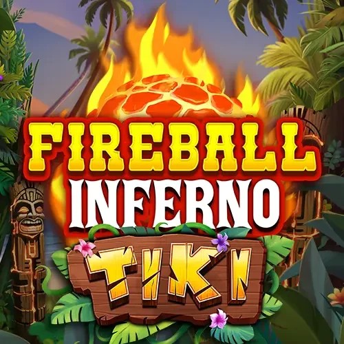 Fireball Inferno Tiki logo by NetEnt Scooore Casino