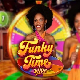 Funky Time logo by Evolution at Scooore Casino
