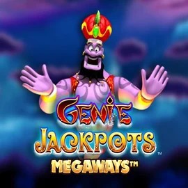 Genie Jackpots Megaways logo – Jackpots by Blueprint Gaming at Scooore Casino
