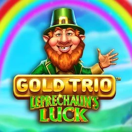 Official Slots logo: Gold Trio Leprechaun's Luck by Playtech at Scooore Casino