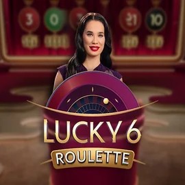 Lucky 6 Roulette logo by Pragmatic Play at Scooore Casino