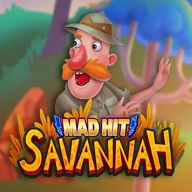 Mad Hit Savannah by RubyPlay, showcased at scooorecasino-be.com – game logo