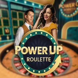 PowerUP Roulette by Pragmatic Play, showcased at scooorecasino-be.com – game logo