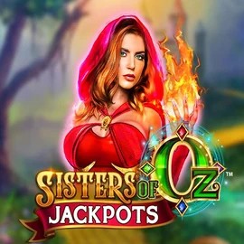 Official Jackpots logo: Sisters Of Oz Jackpots by Triple Edge Studios at Scooore Casino