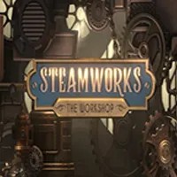 Steamworks The Workshop online game logo by Peter &amp; Sons on scooorecasino-be.com