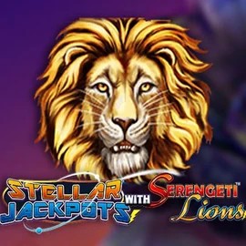 Try Stellar Jackpots with Serengeti Lions slot by Lightning Box Game on scooorecasino-be.com – logo image