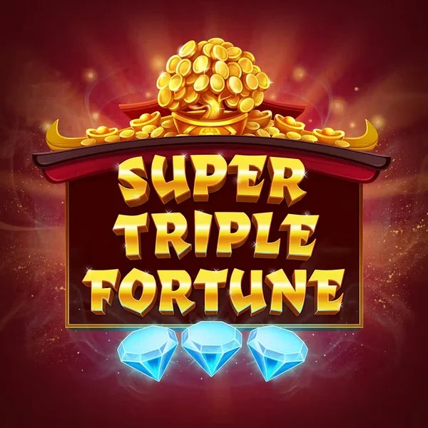 Super Triple Fortune slot icon by Greentube, available at Scooore Casino