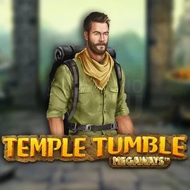 Temple Tumble Megaways by Relax Gaming, showcased at scooorecasino-be.com – game logo