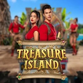 Official Live Casino logo: Treasure Island by Pragmatic Play at Scooore Casino