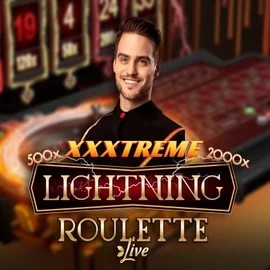 XXXtreme Lightning Roulette by Evolution, showcased at scooorecasino-be.com – game logo